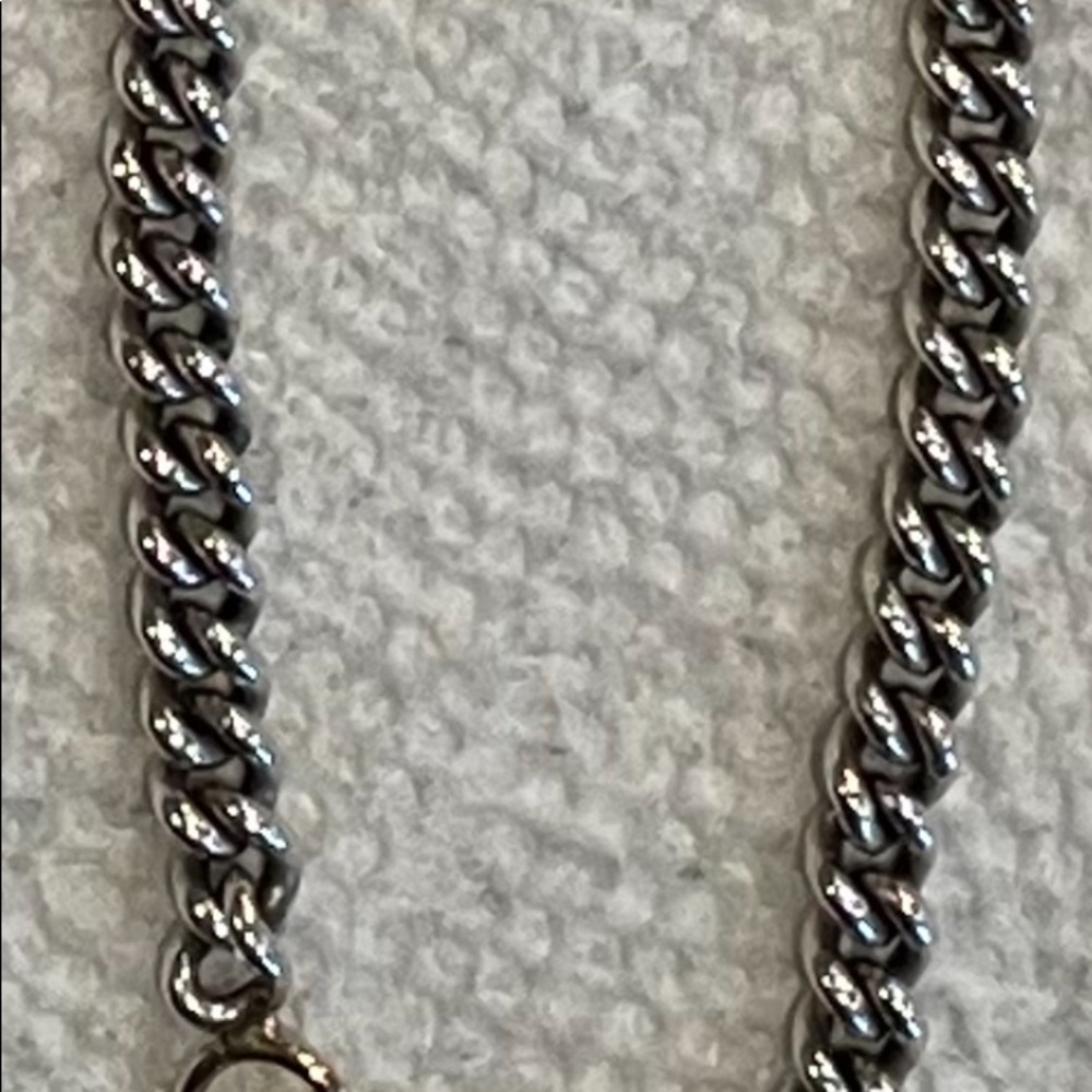 Marla Aaron thick curb chain